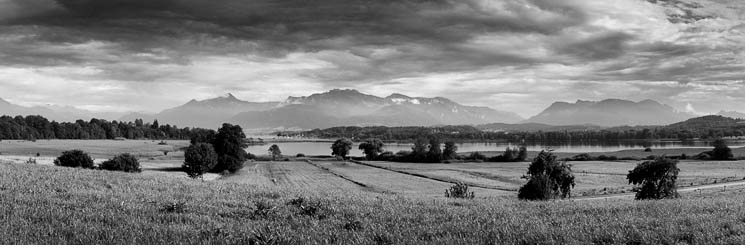 Foto Chiemsee Berg Panorama