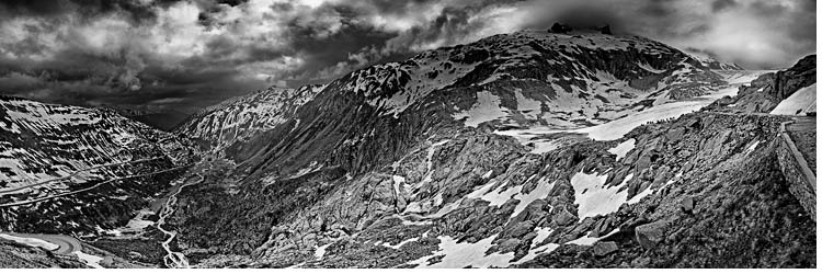 Foto Furkapass Rhonegletscher